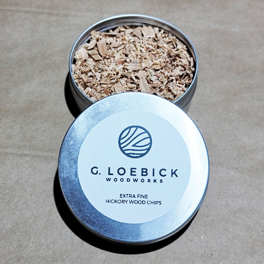 G. Loebick Woodworks Extra Fine Wood Chips for Cocktail Smokers