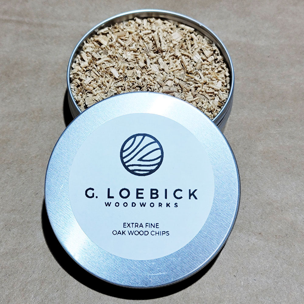 G. Loebick Woodworks Extra Fine Wood Chips for Cocktail Smokers