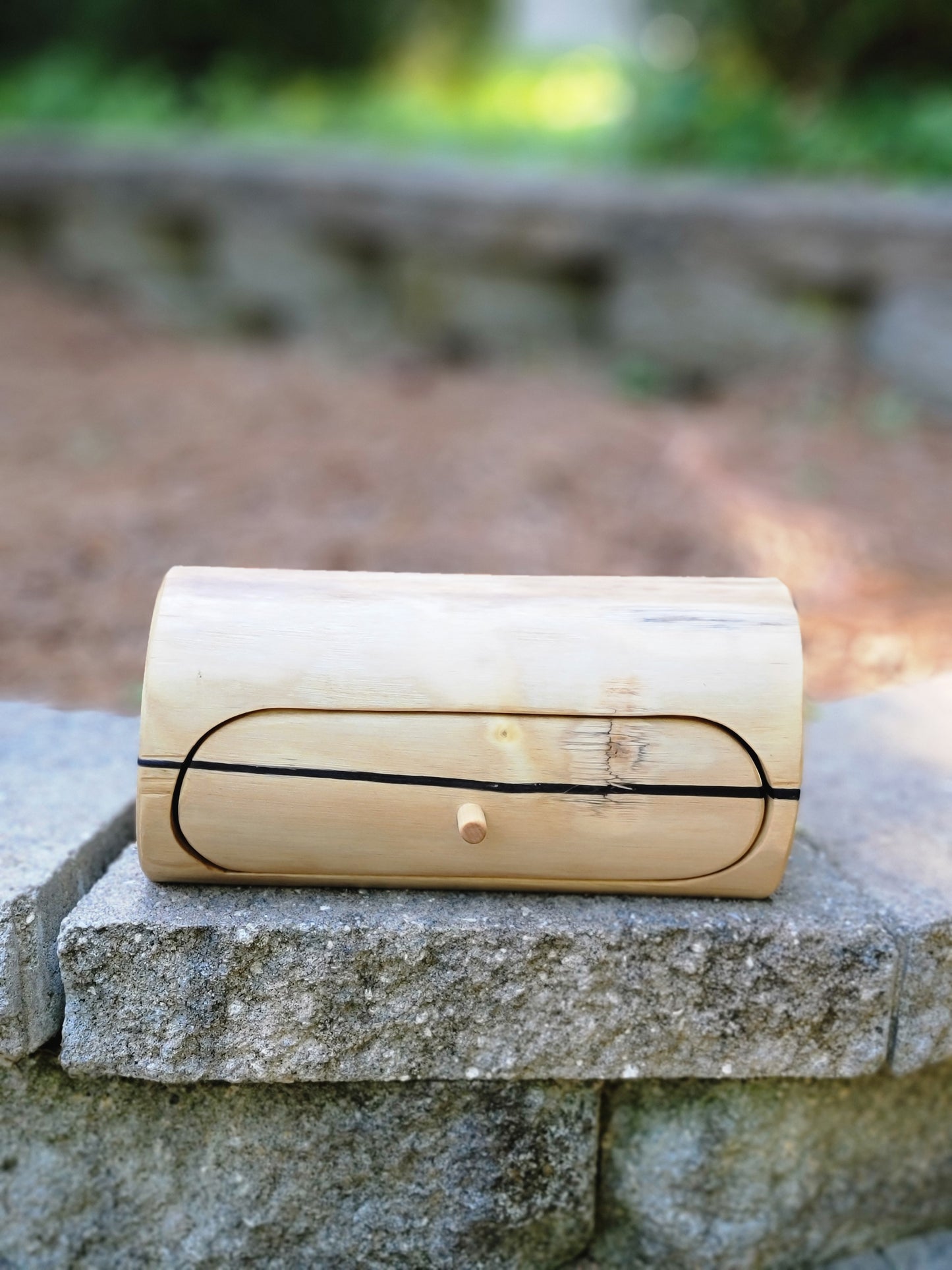 Single drawer walnut bandsaw box #1