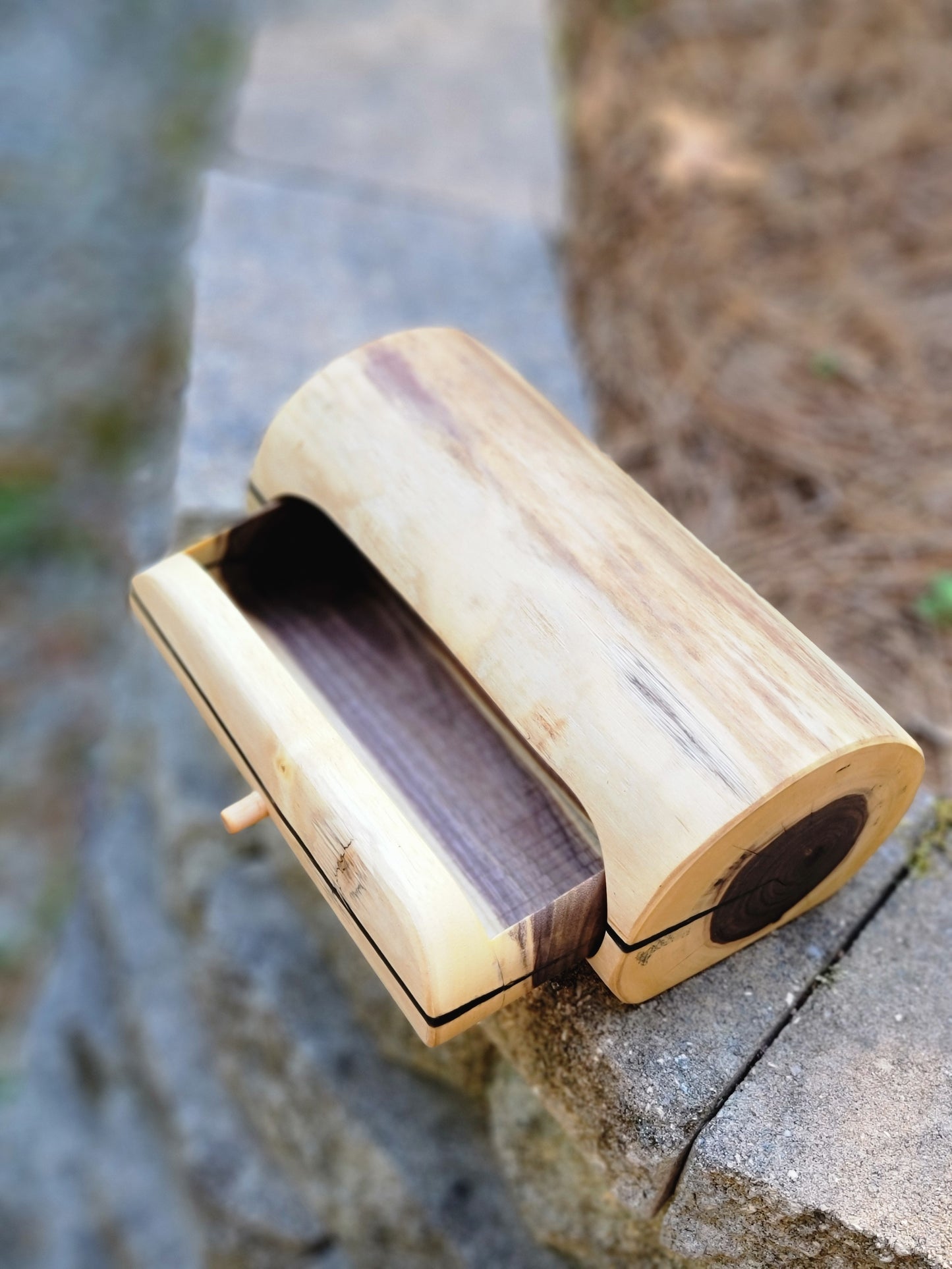 Single drawer walnut bandsaw box #1