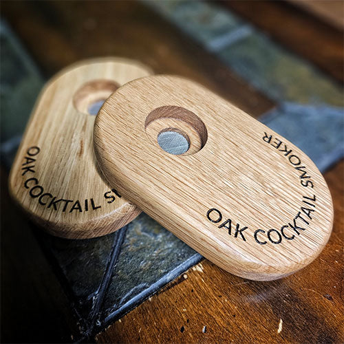 Personalized Oak Cocktail Smokers