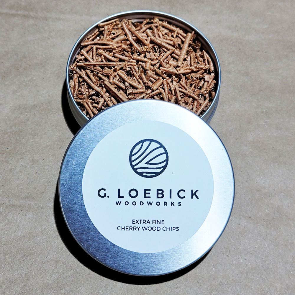 G. Loebick Woodworks Extra Fine Wood Chips for Cocktail Smokers